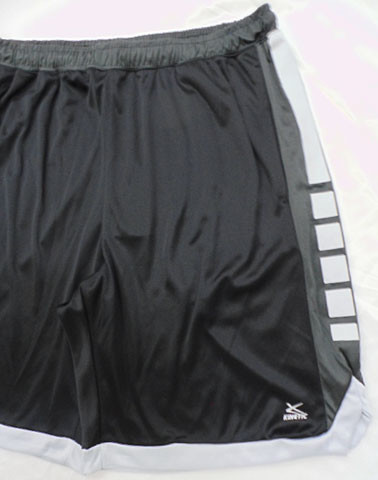 S To XL Elastic Covered Mens Black Jogger Shorts For Work Out