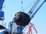 Yokohama Pneumatic Rubber Fender For Refrigerated Transport Ship