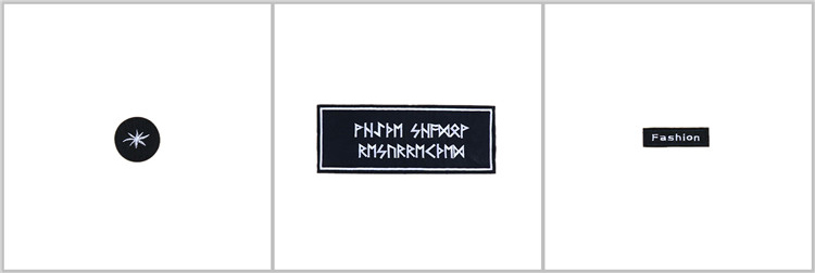 Free sample iron custom patches embroidered patches