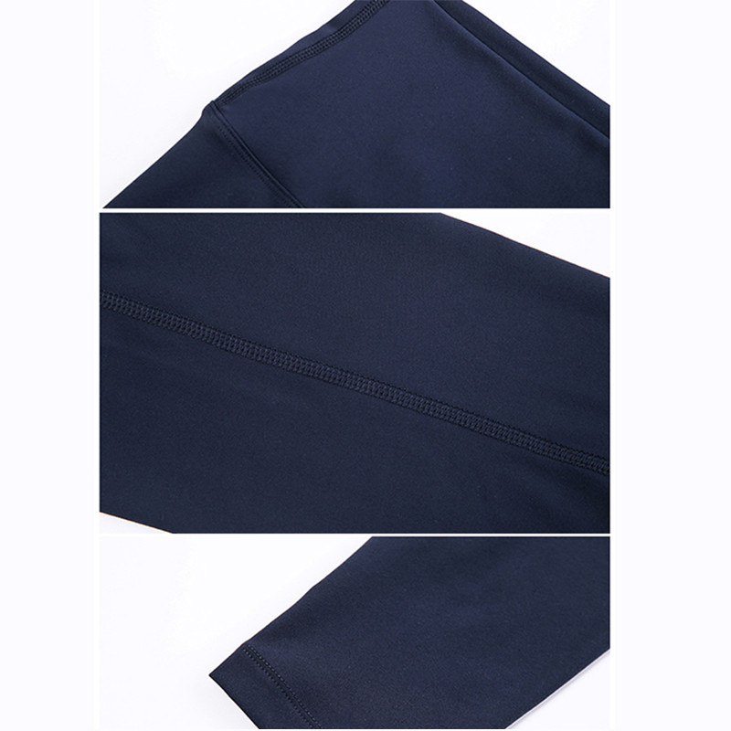 Naked Feeling No Front Seam Yoga Pants Nylon Sweat Wicking 8 Colors