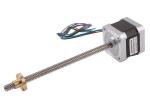 VT42HS40 42mm size 40mm height hybrid stepper motor NEMA17 with trapezoidal lead