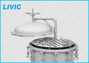 China 0.6MPa / 1.0MPa Cartridge Filter Housing Durable High Filtration Rating 0.05 - 200 Micron on sale