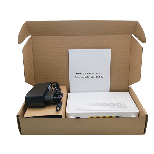 Gpon And Epon All In One Ftth Onu 1Ge+3Fe+ Phone Xpon Ont For Pon Network