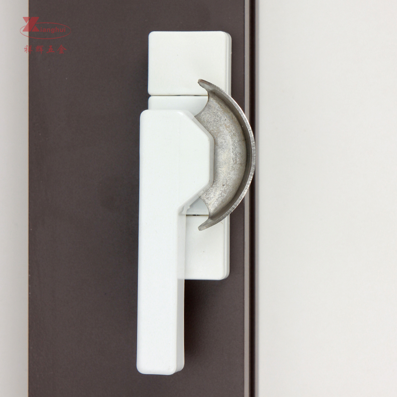 Rust-Resistant Aluminum Zinc Safety Crescent Window Sash Lock for Sliding Door Window
