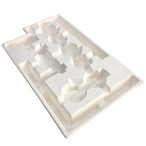 Quality Molded Sugarcane Pulp Packaging Wet Press Disposable Biodegradable wholesale