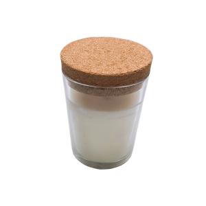 Quality Sealing Glass Jars Cork Lids For Candles Storage Candle Cups wholesale