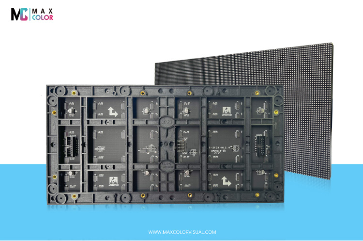 800cd/Sqm Brightness P2.5 Indoor LED Module LED Advertising Panel Full Color