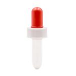 0.25ml Red Head Plastic Bottle Dropper Pipette Packaging