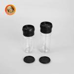 Food Grade Plastic Seasoning Bottles PET Pepper Spice Grinder Bottle