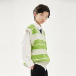 100% Cotton Sleeveless Children Sweater Vest Boys Tops