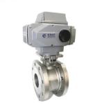 Stainless Steel Straight Through Type Tiny Flow Electric Regulating Ball Valve