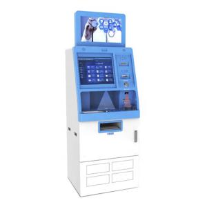 Quality OEM Cinema Ticket Self Service POS Kiosk With Barcode Printing wholesale