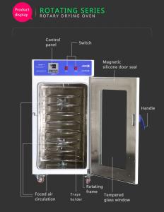 Quality Stainless Steel 304 Rotating Baking Oven 8 Shelf Commercial Dehydrator Oven wholesale