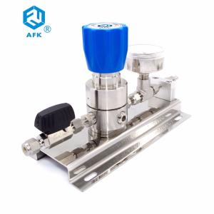 Quality 2200psi AFK SS316L High Pressure Gas Regulator FCTFE Valve wholesale