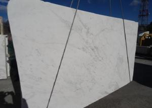 Quality Classic White Solid Natural Stone Slabs 100% Natural Marble Material wholesale