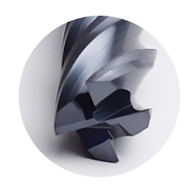 Solid Tungsten Carbide 4 Flutes D8 Square End Mills Hrc60 W
