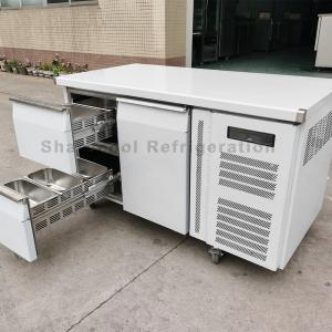 Quality Commercial Kitchen Stainless Steel Undercounter Refrigerator 1360x700x850mm With Drawers wholesale