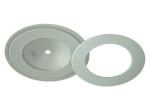 Fingerprint Resistant Stamping Oval Air Filter Element Upper And Lower Covers