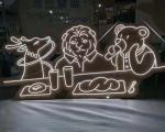 girls light sign drink corvette neon signs