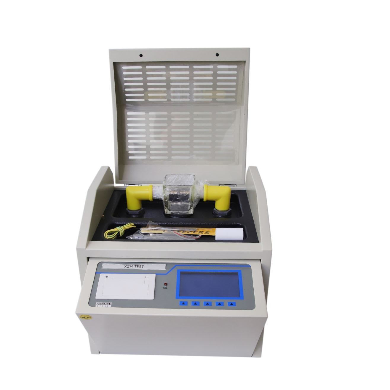 XHYY102 series 80kV/100kV transformer insulation oil BDV tester