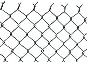 Quality Decorative Tennis Court Mesh Fencing , Chain Link Security Fence 40x40mm wholesale