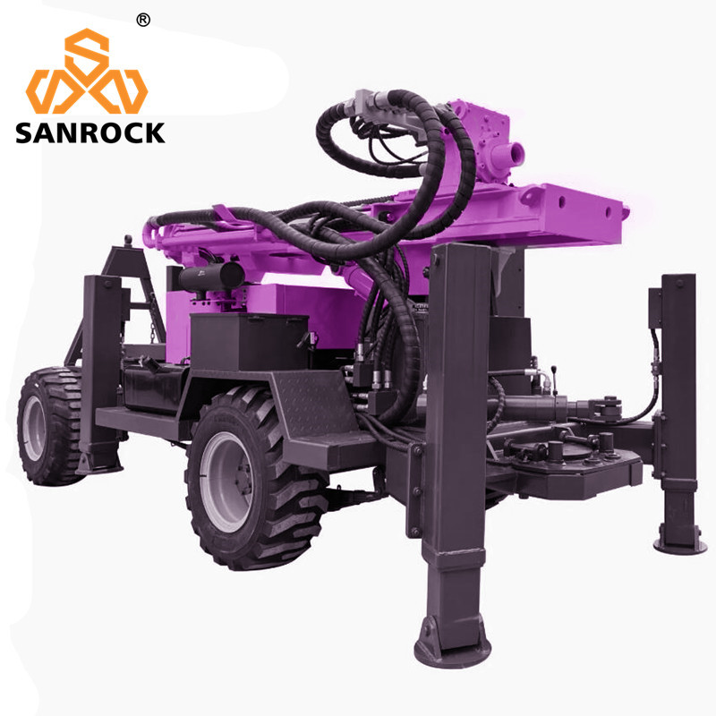 Tractor Mounted Water Well Drilling Rig Hydraulic Borehole Water Well Drill Machine
