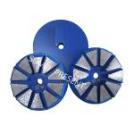 3"10 Segments Redi Lock Diamond Grinding disc for Husqvarna