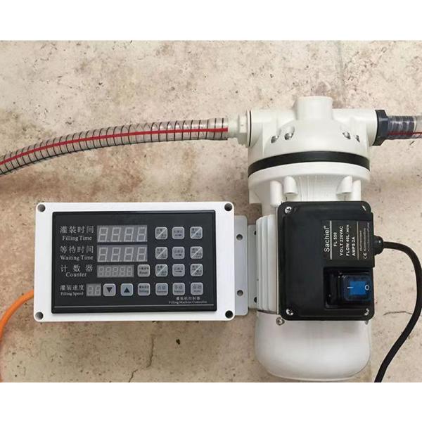 Restaurant Small Single Head Magnetic Pump Filling Machine with Motor Core