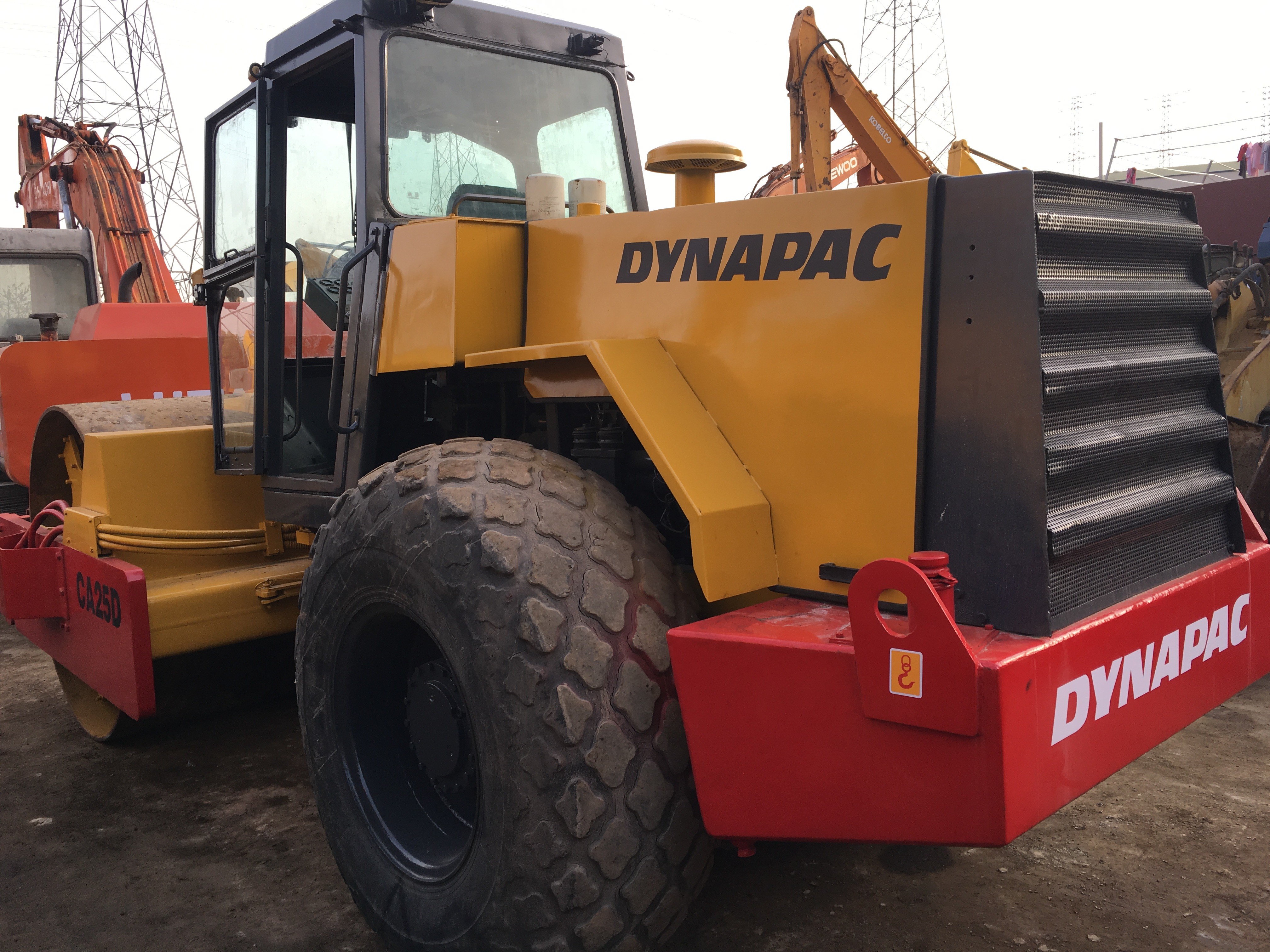 Dynapac CA251D CA25D CA30D Used Vibratory Road Roller For Sale