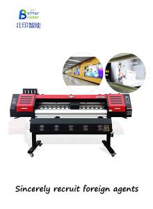 Quality Photo Printer Outdoor Indoor 4720 5113 Advertising UV Printer Car Sticker Light Box Cloth Back Glue Inkjet Printer wholesale
