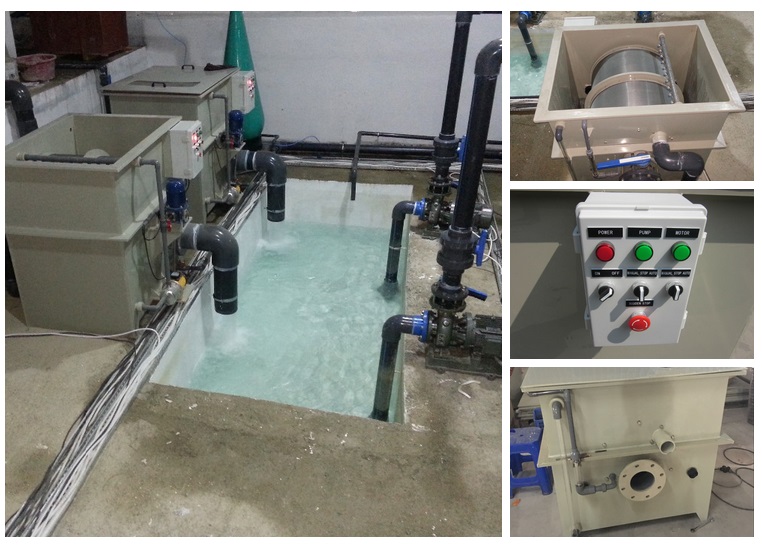 Solid Liquid Separation Drum Filter For Aquaculture Fish Pond
