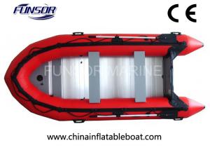 Quality Heavy Duty PVC Foldable Inflatable Boat 6 Person Inflatable Dinghy With Motor wholesale