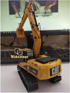 Quality 1:50 Scale Diecast Excavator Model , Mini Bucket Crawler Excavator Toy wholesale