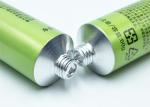 Customized Length Empty Metal Paint Tubes , Hair Colour Tube Sealed Opening