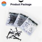 Bat Shape Durable Silicone Gifts Shoelaces Suitable To All Purpose Shoes