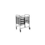 RK Bakeware China Foodservice NSF Aluminum 6-Tiers GN1/1 Bun Pan Rack