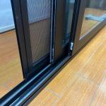 Interior Aluminium Sliding Glass Doors with Double Tempered Glaze patio door