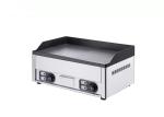 Reataurant Half Flat Electric Flat Top Grill Anti Rust 2kw Non Slip Feet
