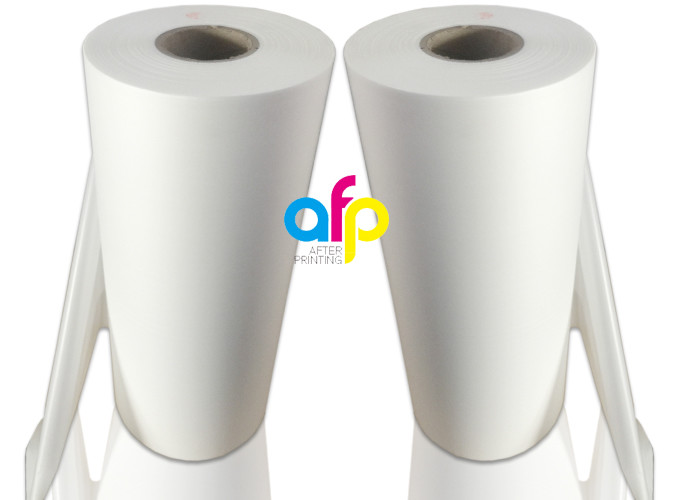 High End Product Laminating Roll Film , SGS Transparent Velvet Touch Film