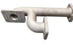 Pipe Connector Sand Casting Parts 600*D70 For High Speed Railway