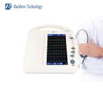 Handle Medical Electrocardiogram Machine Automatic Digital Touch Screen 10.1