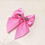 Kids Festival Gift Ribbon Bow Crafts 12*14 Cm Small Pink Ribbon Bows