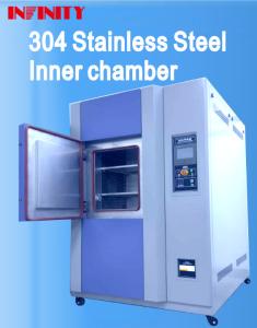 Quality Thermal Shock Test Chamber Hard Polyurethane Foam Insulation Layer Glass Fiber IE31A 408L wholesale