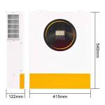 48V Hybrid Solar Inverter Pure Sine Wave 8.5kW 11kW Solar Hybrid Inverter On/Off