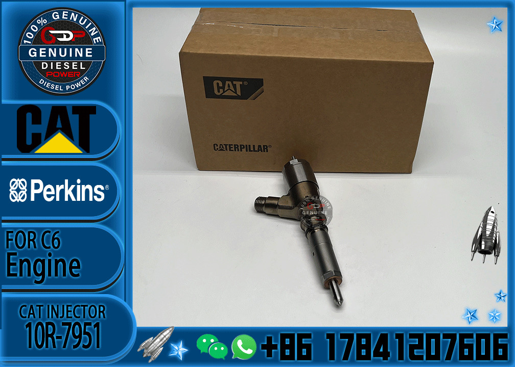 Caterpillar 10R-7675 10R-7675 10R-7951 10R-7676C6.4 E320D Engine Fuel Injector Factory direct sales