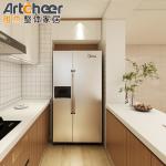 Enhance Your Kitchen with Laminated Bullnose Countertop Acrylic Kitchen Cabinet