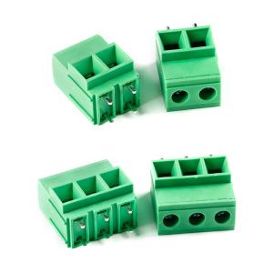 China 10.16mm / 0.25 PCB Screw Terminal Blocks Connector 300V 57A on sale