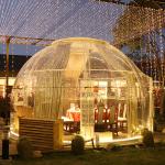 Fire Proof Garden Igloo Bubble Tent UV Resistance Heavy Duty