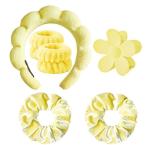 SPA Hair Band Facial makeup sponge headband set 6pcs