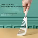 Nonstick Metal Fish Spatula Slotted Turner Set for Stir-Frying Cooking Utensils